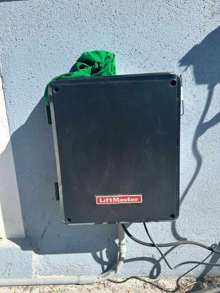 Outdoor opener control hardware
